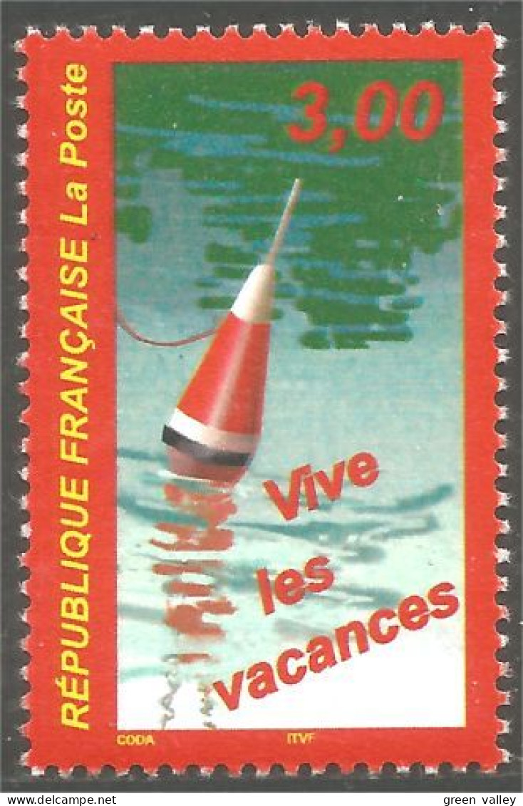 362 France Yv 3243 Vive Les Vacances Happy Holidays MNH ** Neuf SC (3243-1b) - Otros & Sin Clasificación