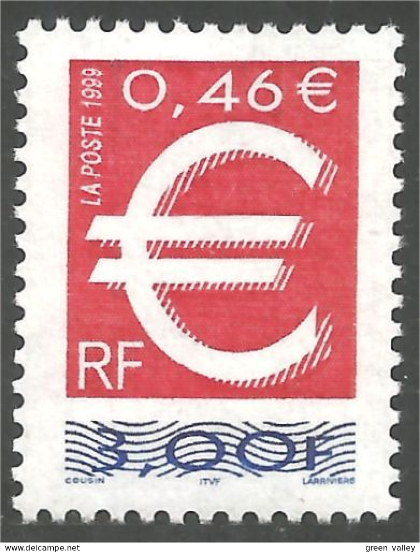 362 France Yv 3214 Timbre Euro Stamp MNH ** Neuf SC (3214-1b) - Monete