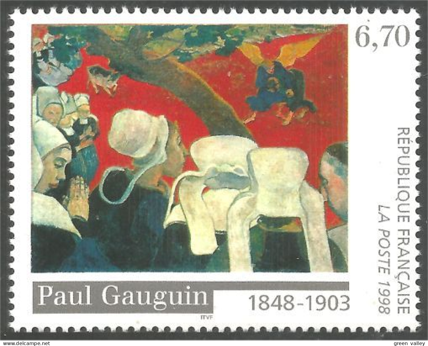 362 France Yv 3207 Tableau Paul Gauguin Painting MNH ** Neuf SC (3207-1) - Unused Stamps