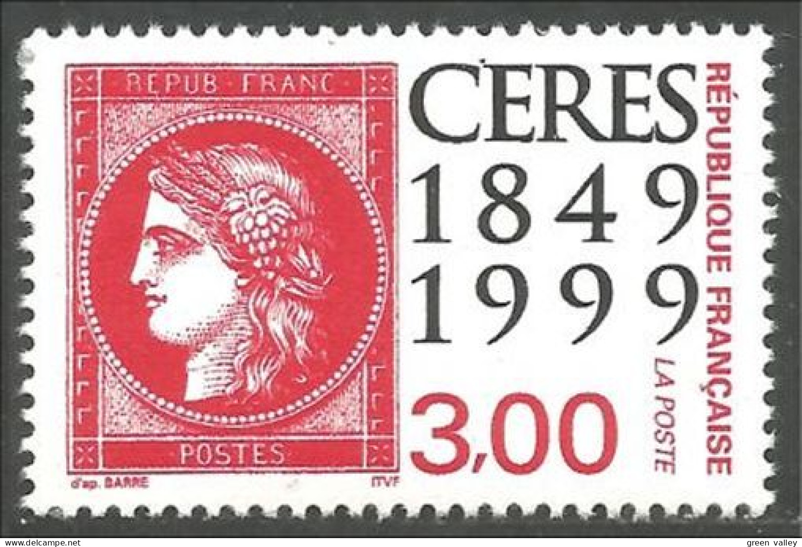 362 France Yv 3212 Centenaire Timbre MNH ** Neuf SC (3212-1) - Unused Stamps