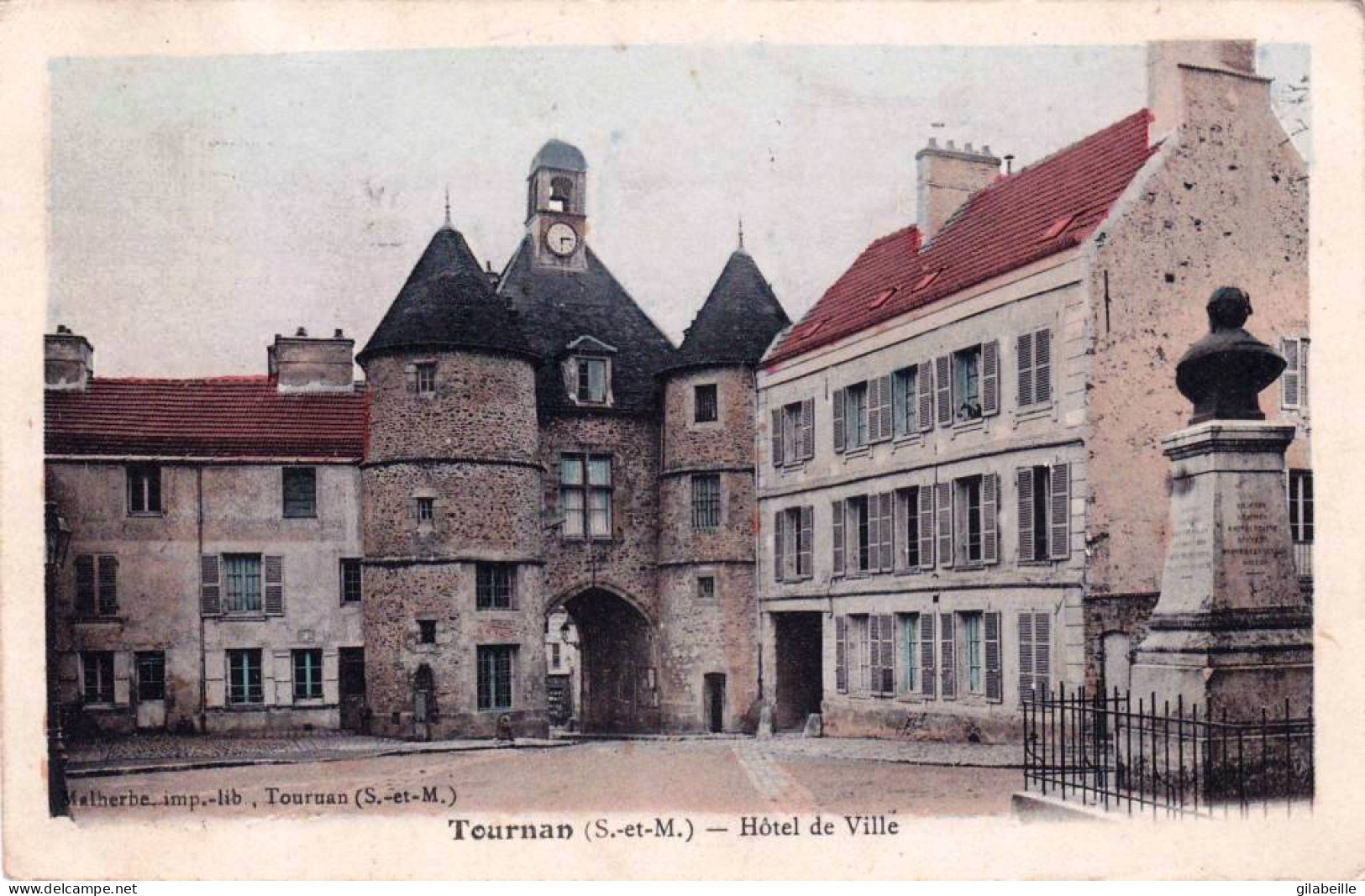 77 - Seine Et Marne - TOURNAN En BRIE -  Hotel De Ville - Tournan En Brie