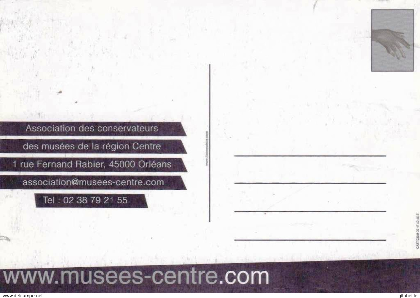 Publicité  Pour MUSEES - CENTRE .COM - Musées En Ligne - Publicidad