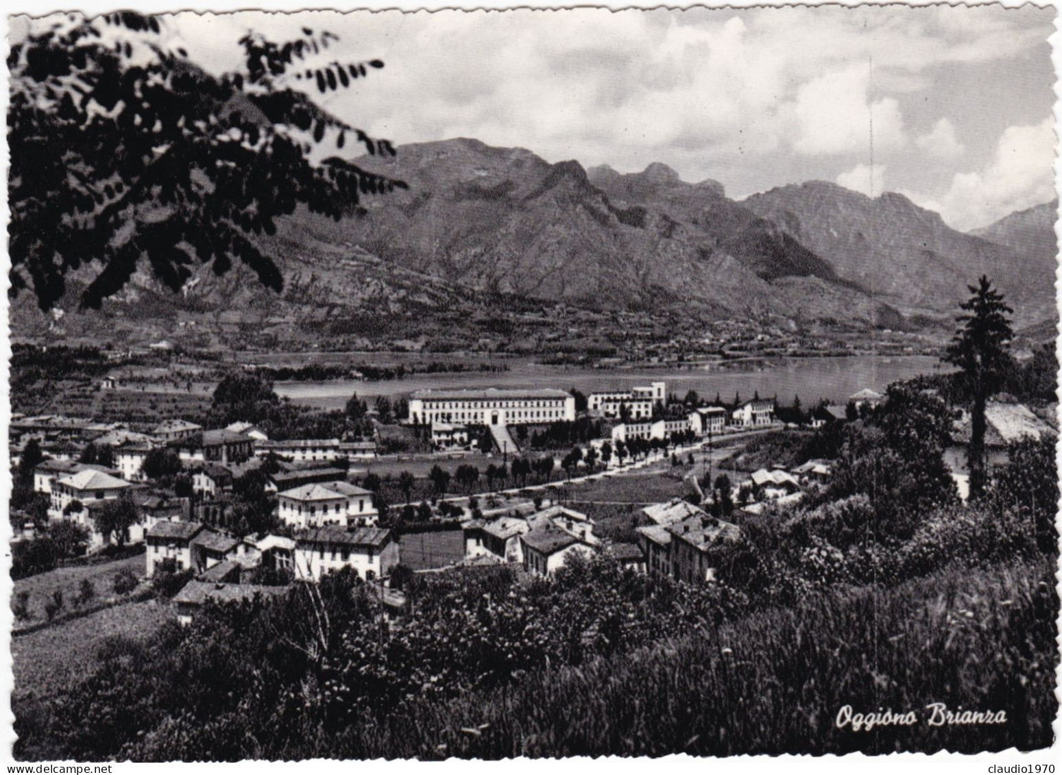 OGGIONO - BRIANZA (LECCO) CARTOLINA  - VIAGGIATA PER TRENTO - 1957 - Lecco