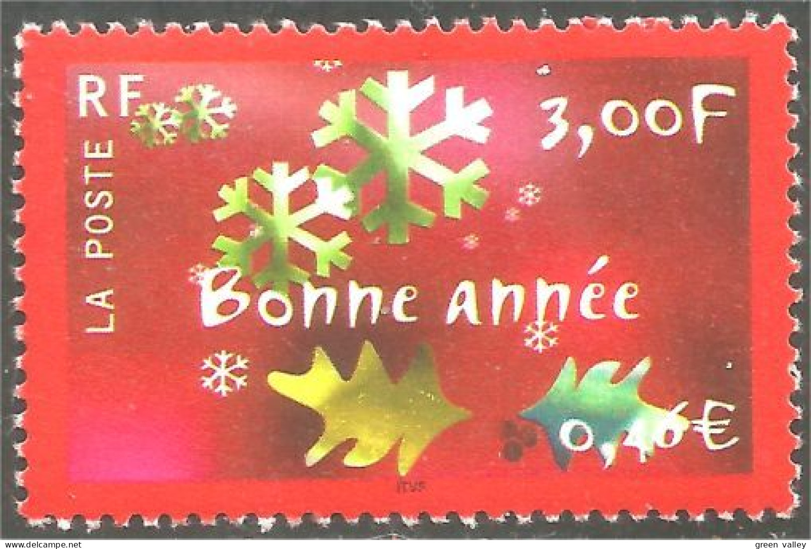 363 France Yv 3364 Meilleurs Voeux Seasons Greatings MNH ** Neuf SC (3364-1b) - Other & Unclassified