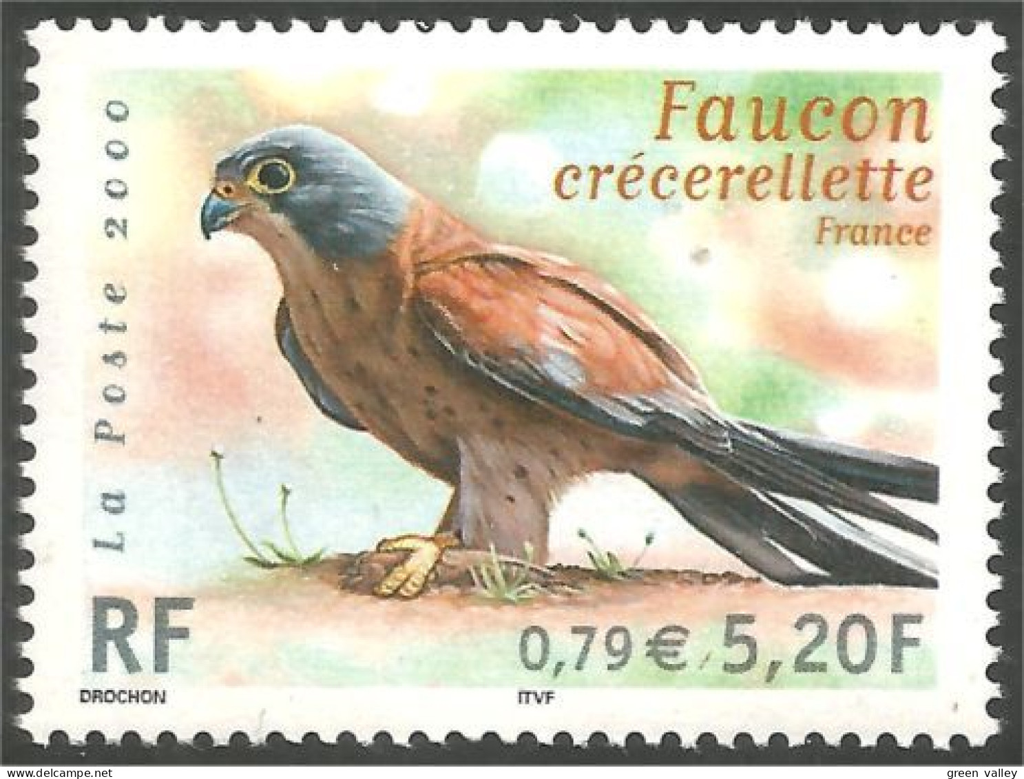 363 France Yv 3361 Aigle Adler Eagle Aquila Aguila MNH ** Neuf SC (3361-1b) - Revenue Stamps