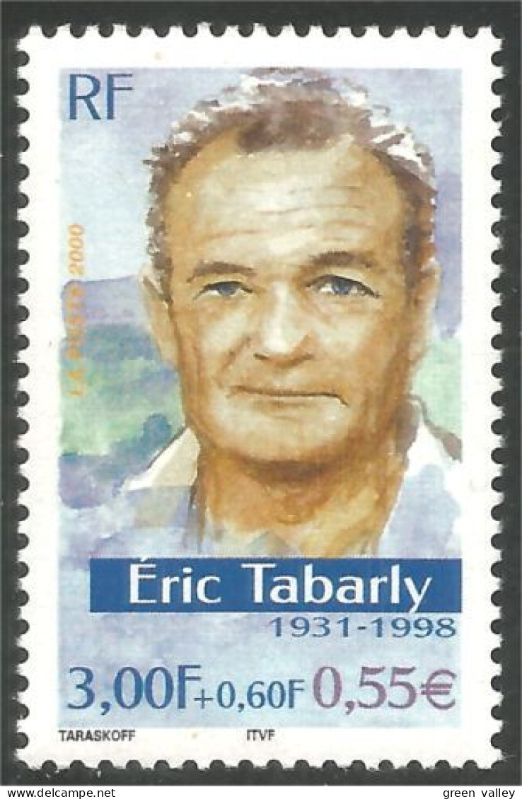 363 France Yv 3342 Eric Tabarly Voilier Bateau Sailing Ship MNH ** Neuf SC (3342-1a) - Voile