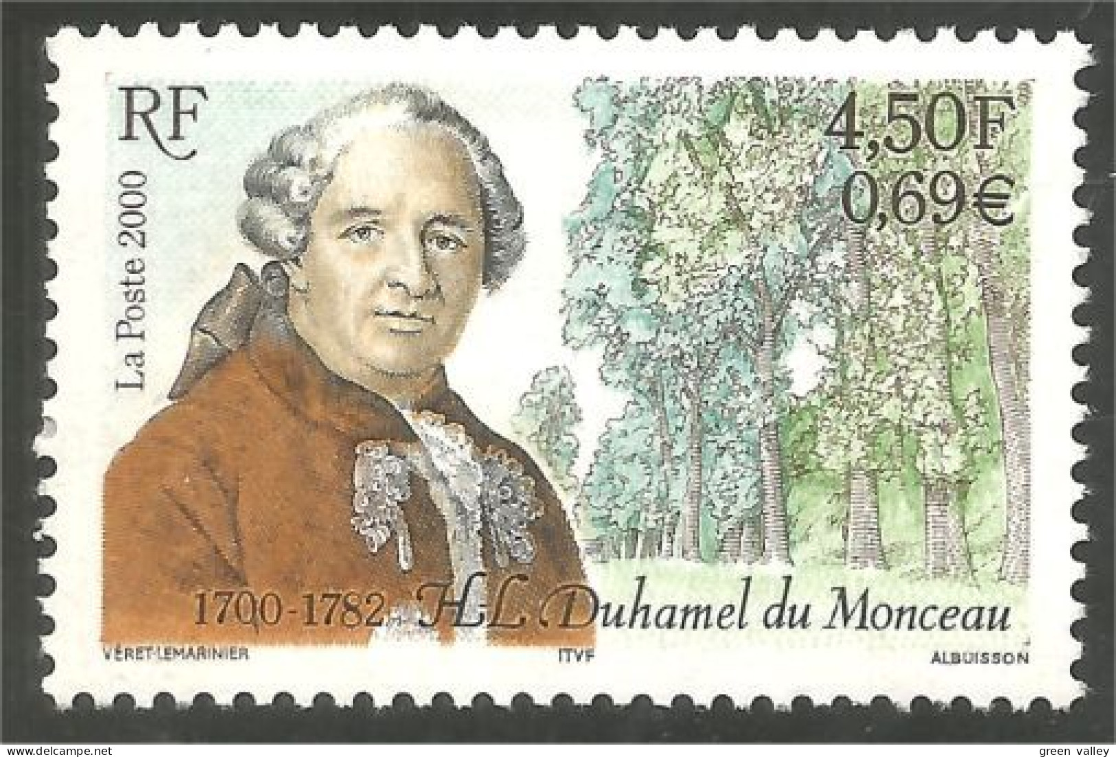 363 France Yv 3328 Monceau Igénieur Agronome MNH ** Neuf SC (3328-1c) - Agricoltura