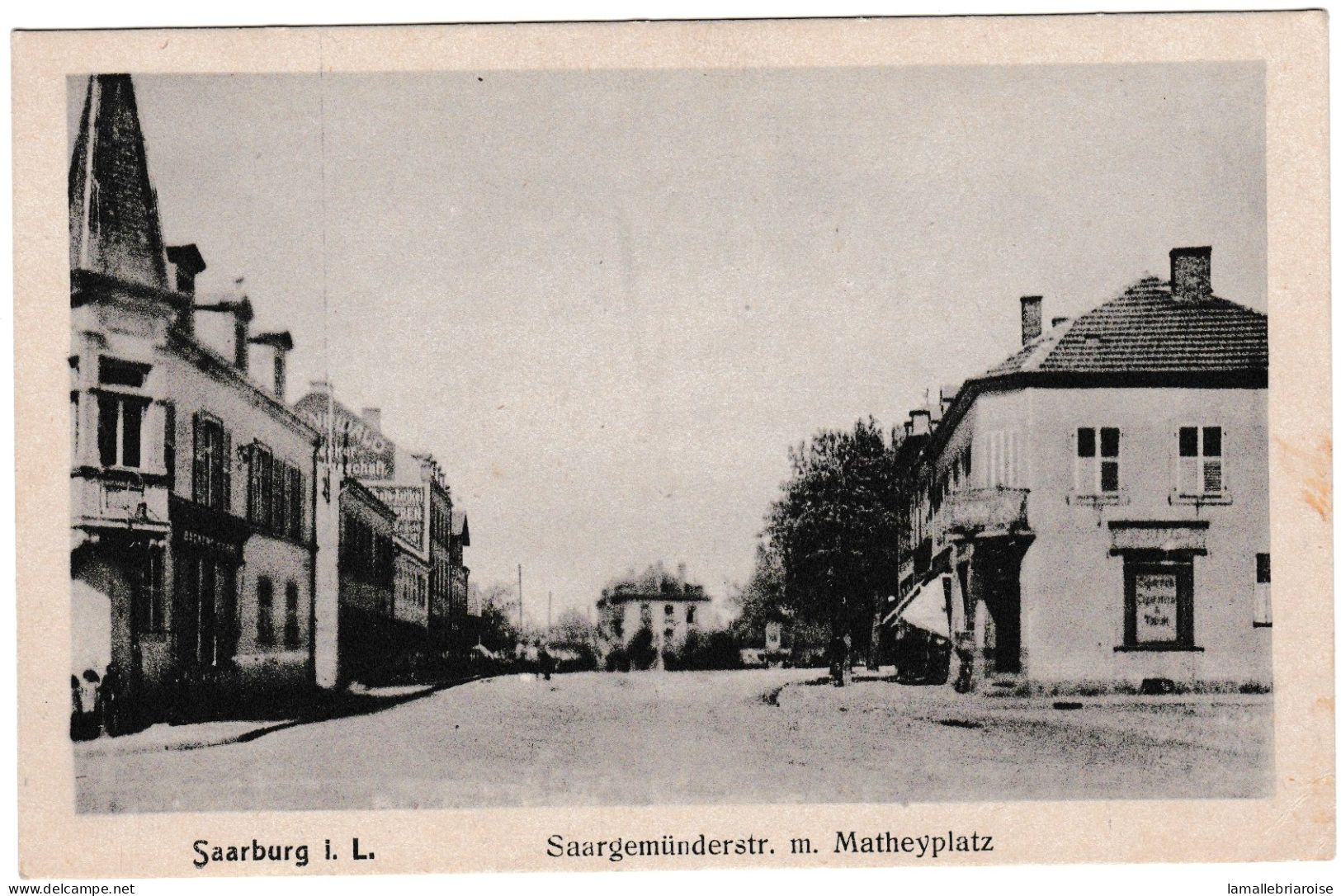 Allemagne, Saarburg, Saargemündestr. M. Matheyplatz - Saarburg