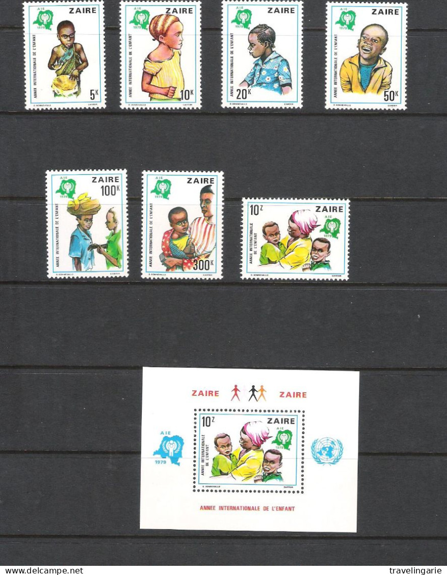 ZaIre 1979 IYC International Year Of The Child MNH ** - Nuevos