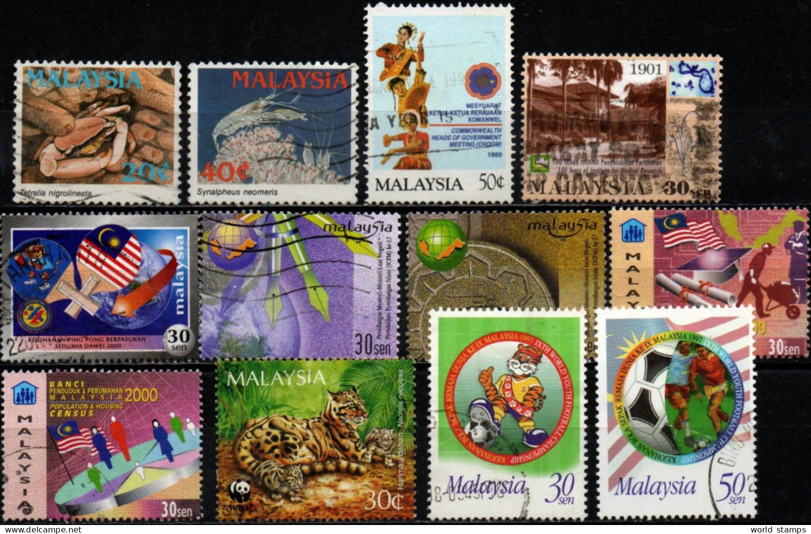 MALAYSIA LOT O - Malesia (1964-...)