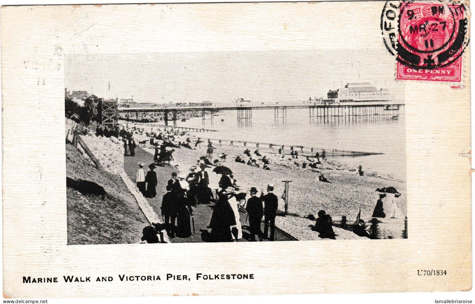 Angleterre, Marine Walk And Victoria Pier, Kolkestone - Folkestone