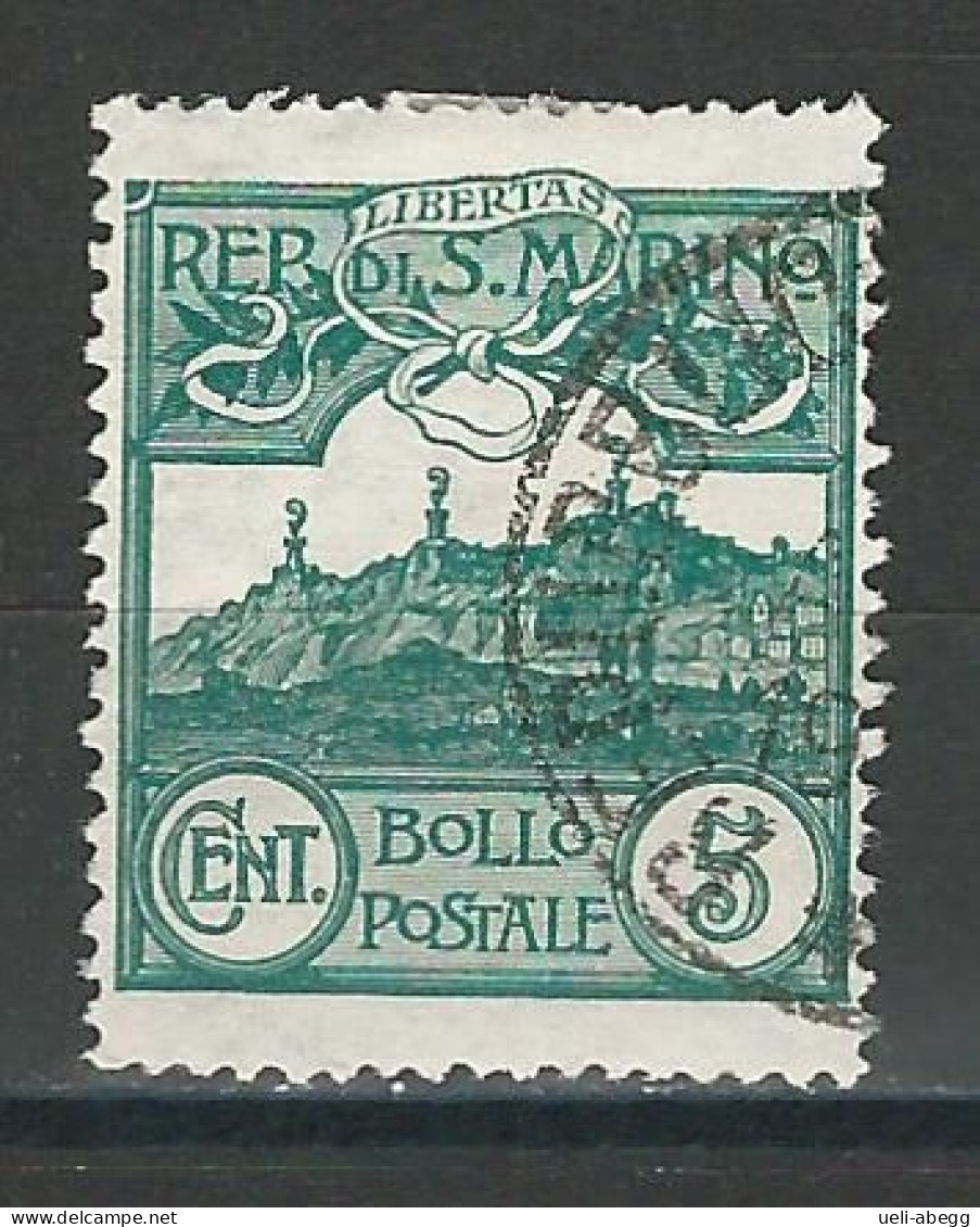 San Marino Mi 35 O - Used Stamps