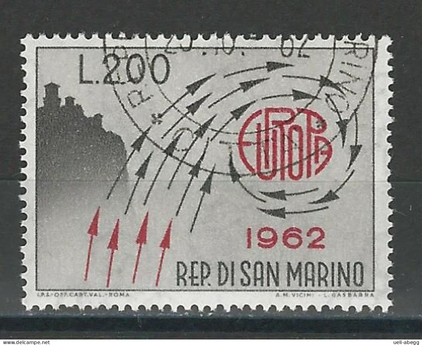 San Marino Mi 749 O - Usati