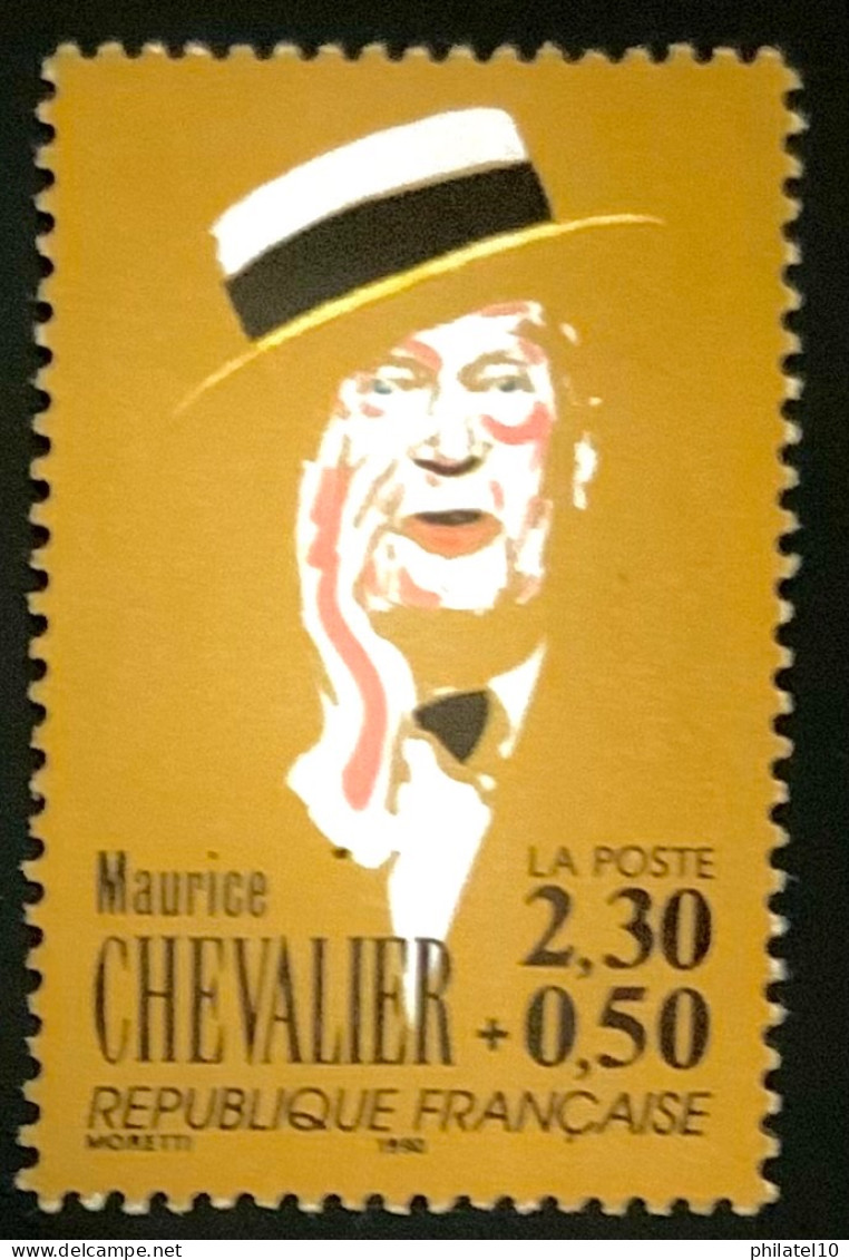 1990 FRANCE N 2650 MAURICE CHEVALIER - NEUF** - Unused Stamps