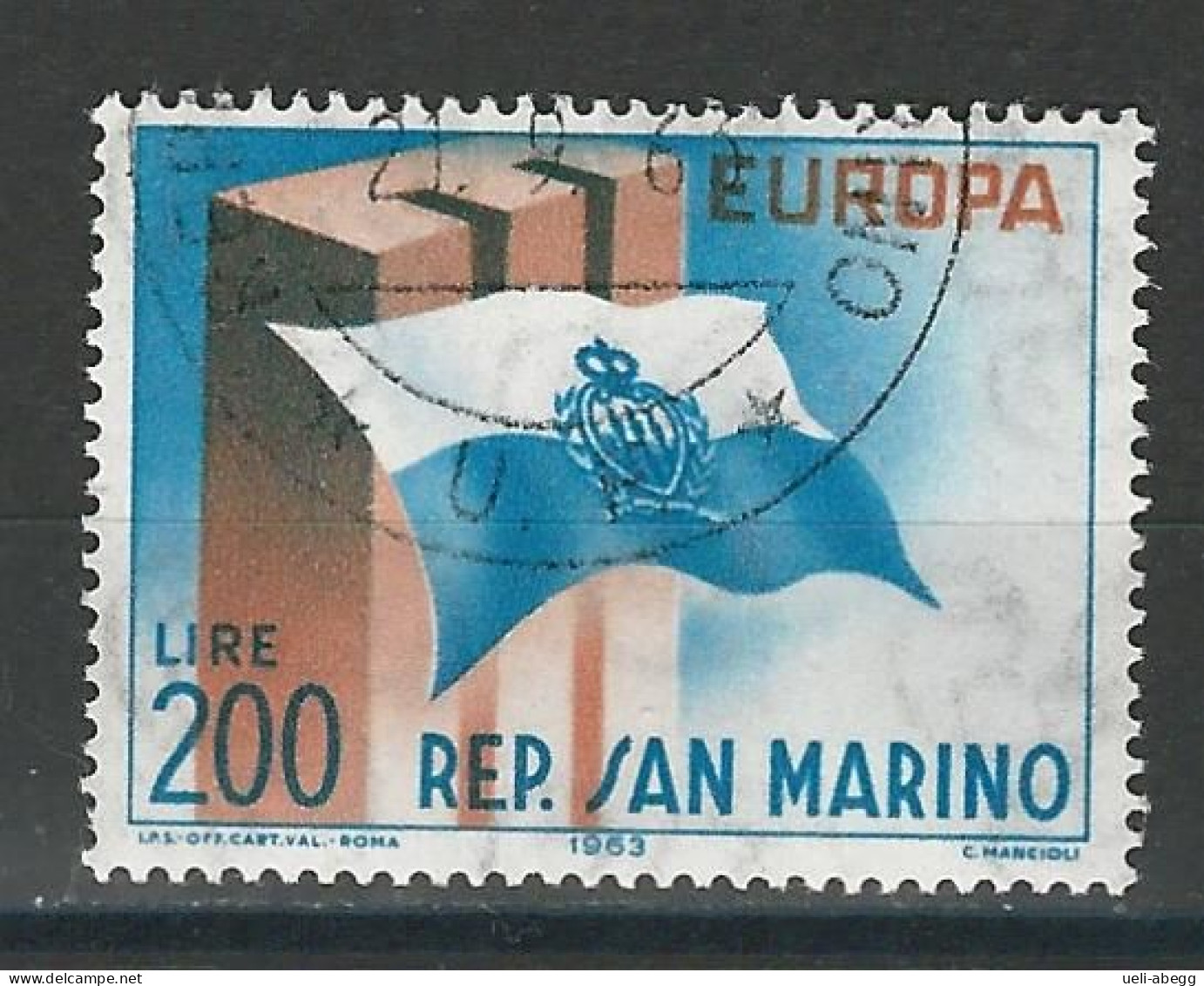San Marino Mi 781 O - Gebruikt