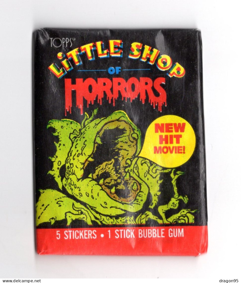 Pochette Little Shop Of Horrors - Topps - Geffen Film - USA - 1986 - No Panini - Autres & Non Classés