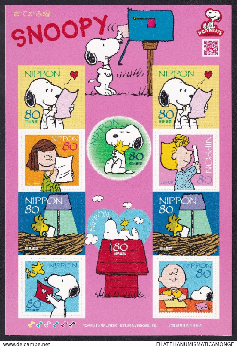 Japón 2010 Correo 4997 **/MNH Snoopy, Perro Cómico Americano. - Neufs