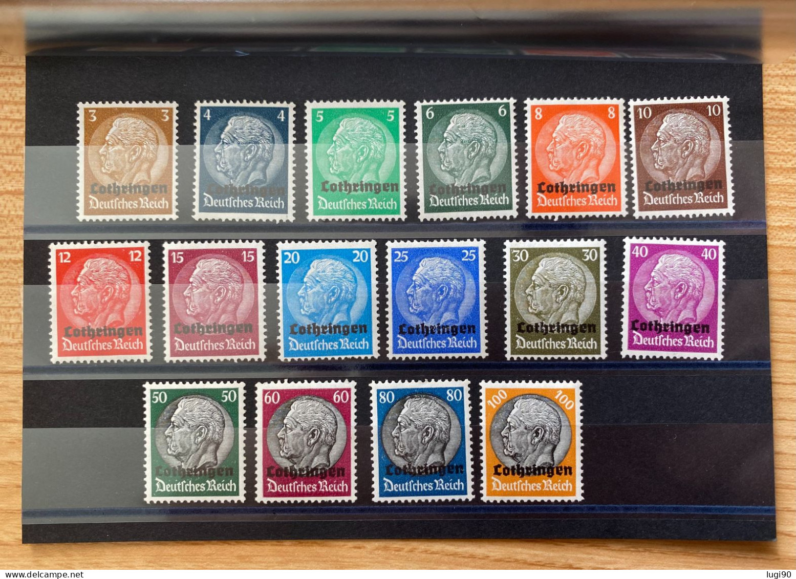 Timbres Alsace Lorraine - YT 8 à 23 + 24 à 39 - Neufs ** - Unused Stamps