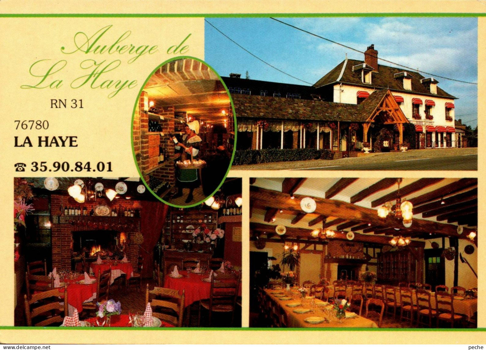 N°1264 Z -cpsm Auberge De La Haye - Hotel's & Restaurants
