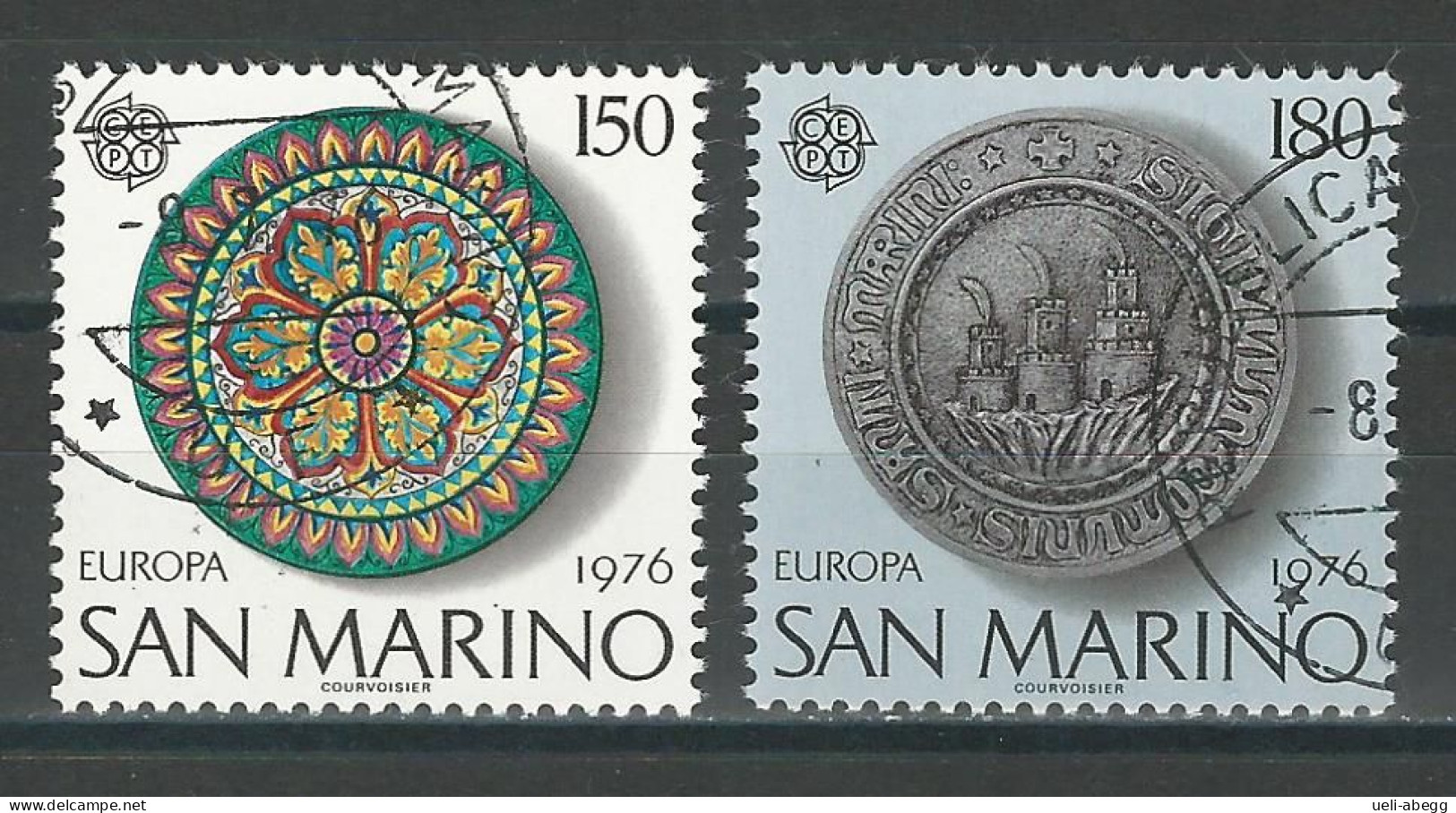 San Marino Mi 1119-20 O - Gebruikt