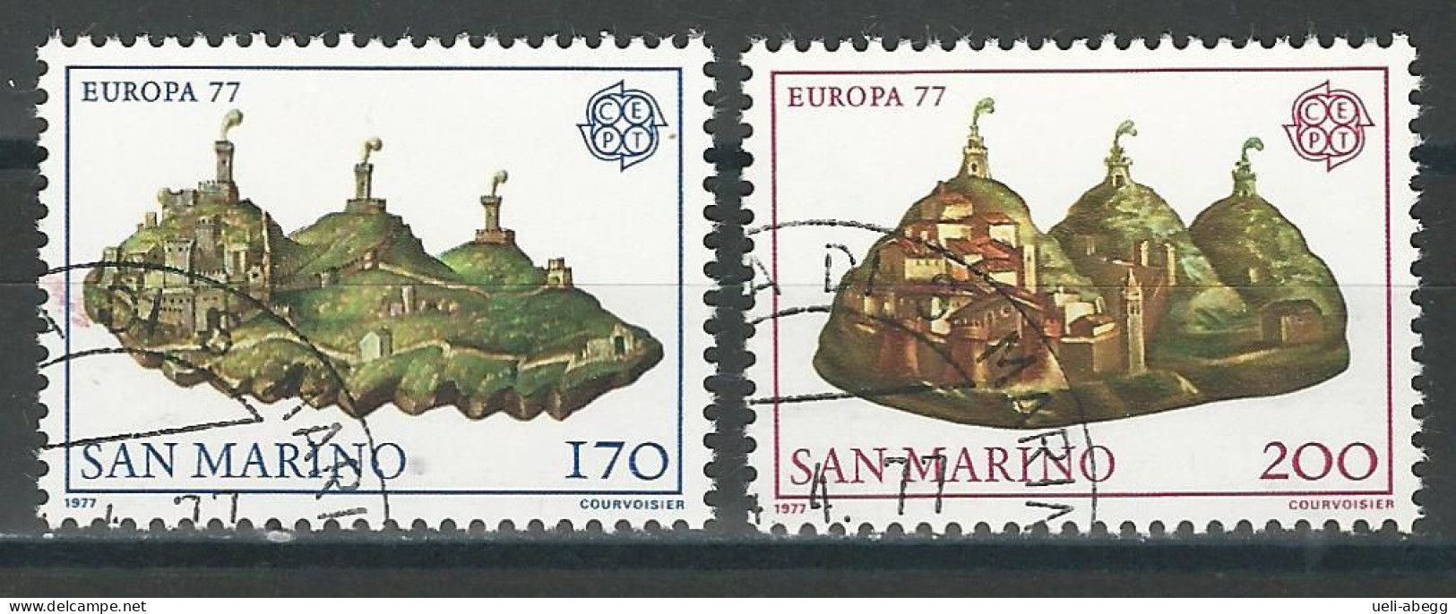 San Marino Mi 1131-32 O - Used Stamps