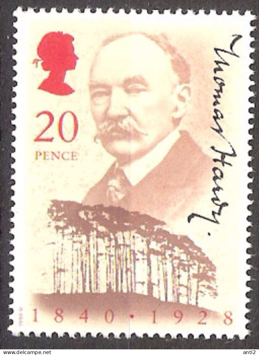 Great Britain  1990 Thomas Hardy (1840-1928), Poet And Writer; Pine Forest  Mi   1274 MNH(**) - Neufs