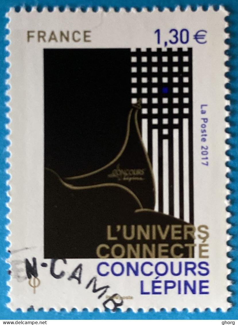 France 2017 : Concours Lépine. L'Univers Connecté N° 5141 Oblitéré - Gebruikt