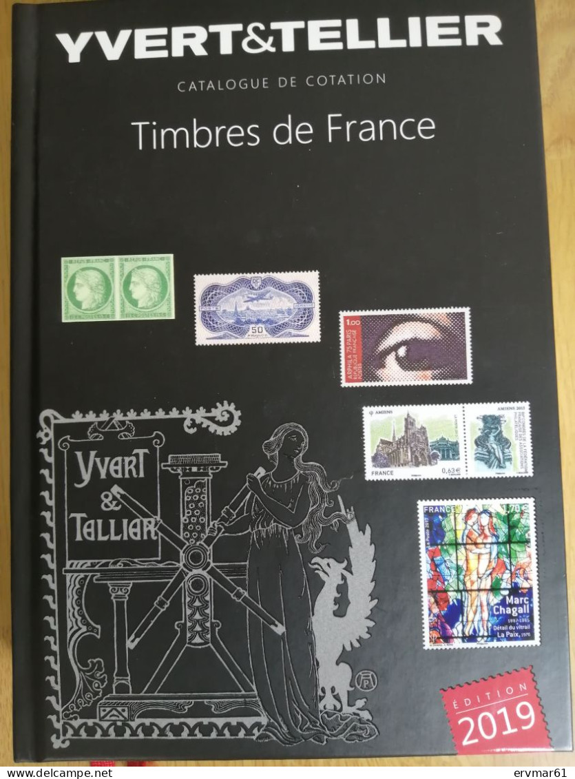 CATALOGUE ILLUSTRATEUR YVERT & TELLIER FRANCE 2019 - Frankrijk