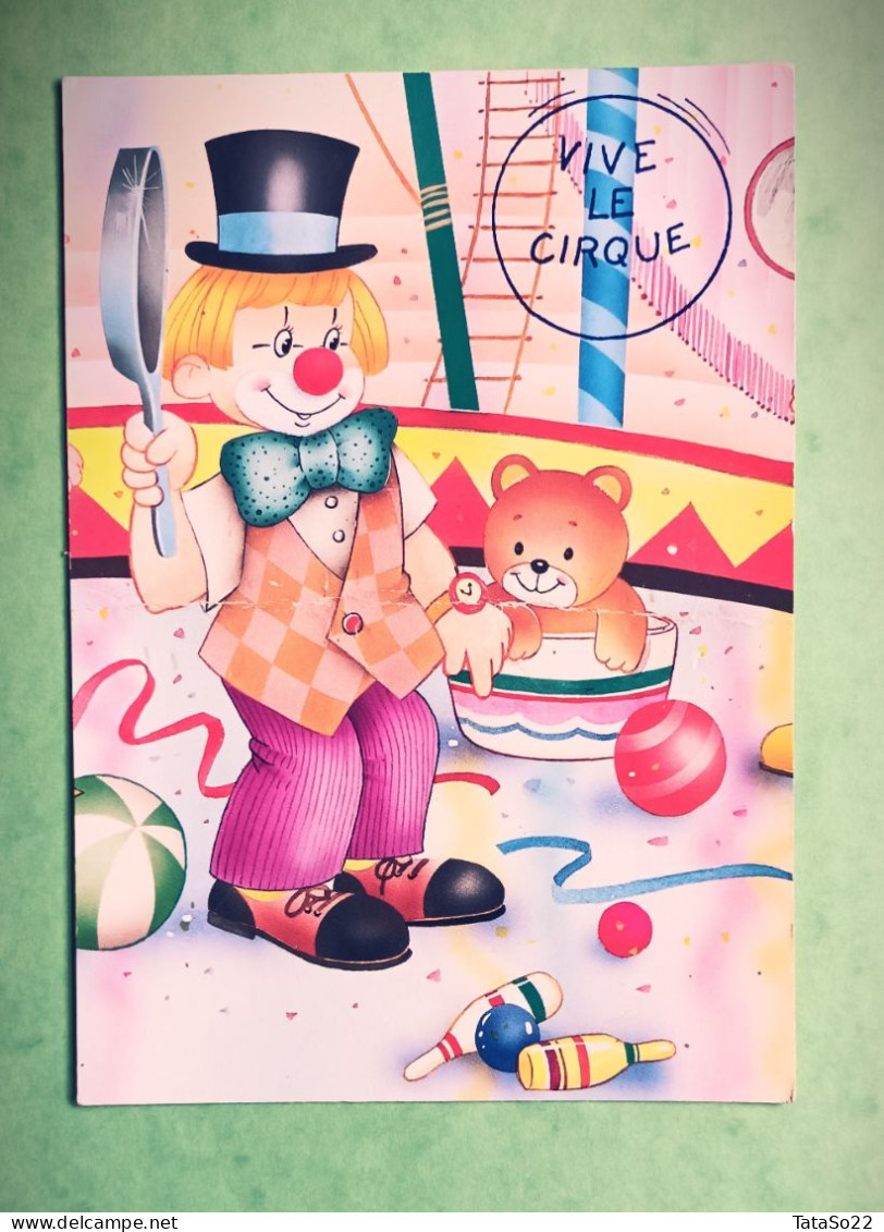 Vive Le Cirque - Carte Humoristique - Cirque