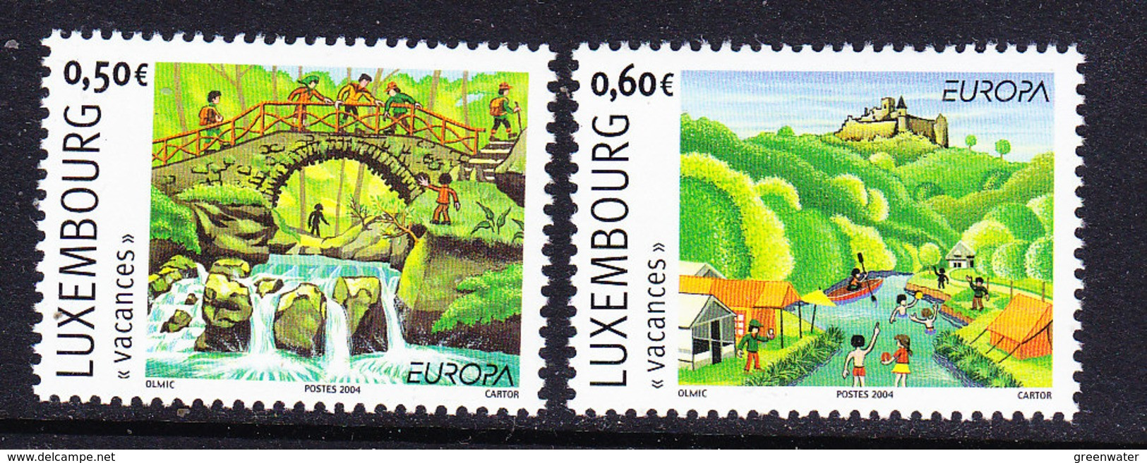 Europa Cept 2004 Luxemburg 2v ** Mnh (59530) - 2004