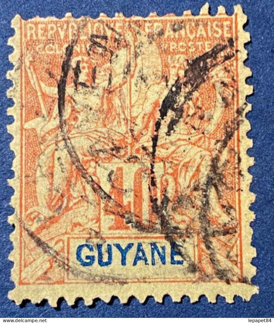 Guyane YT N° 39 - Usati