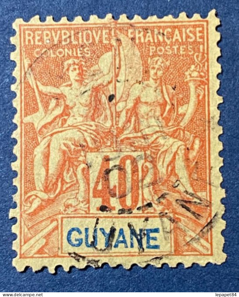 Guyane YT N° 39 - Gebruikt