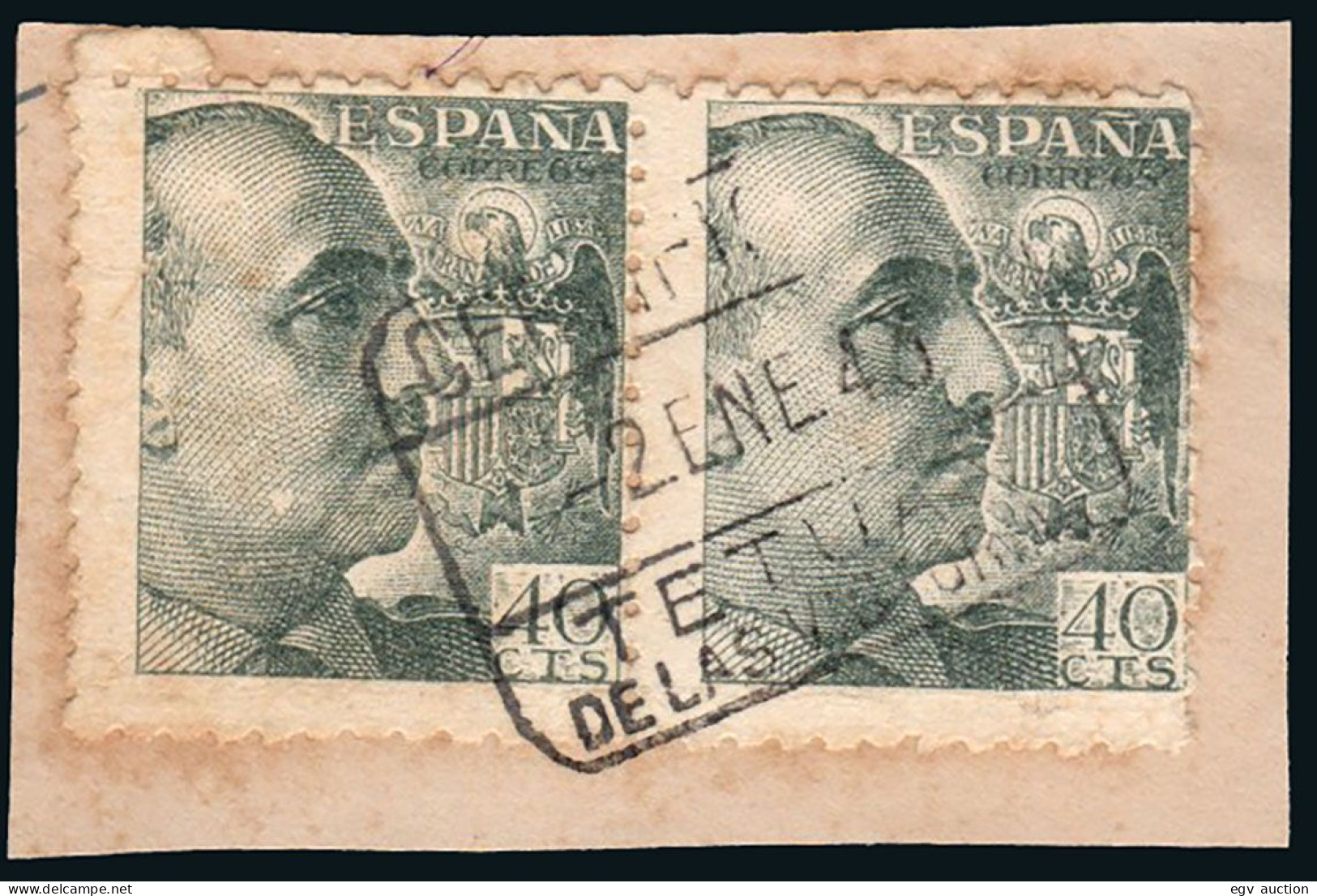 Madrid - Edi O 925 Pareja - Fragmento Mat "Tetuán De Las Victorias - Certificado" - Used Stamps