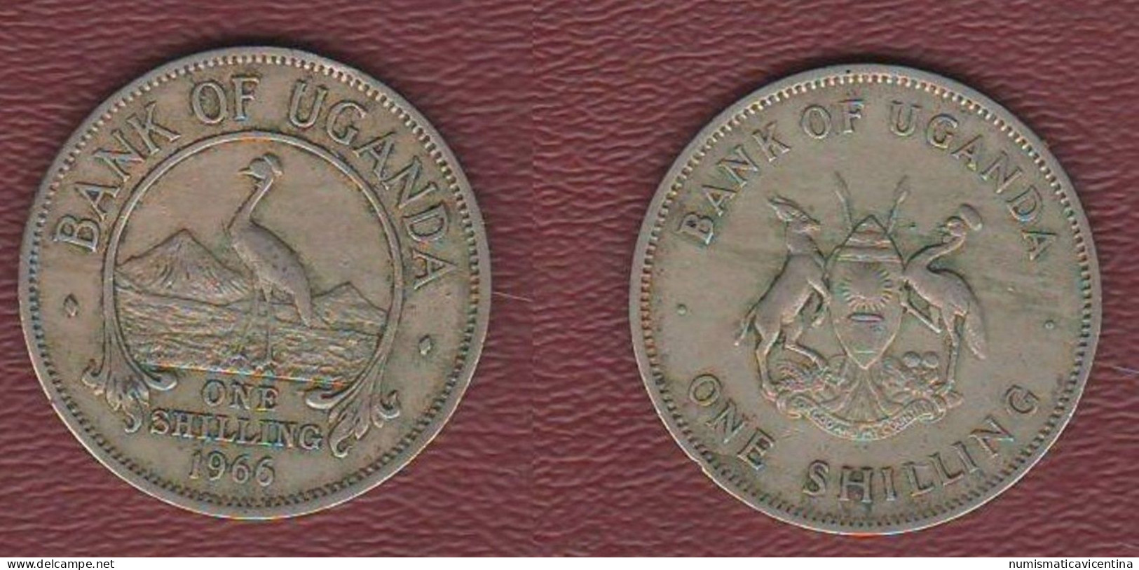 UGANDA One Shilling 1966 Ouganda - Ouganda