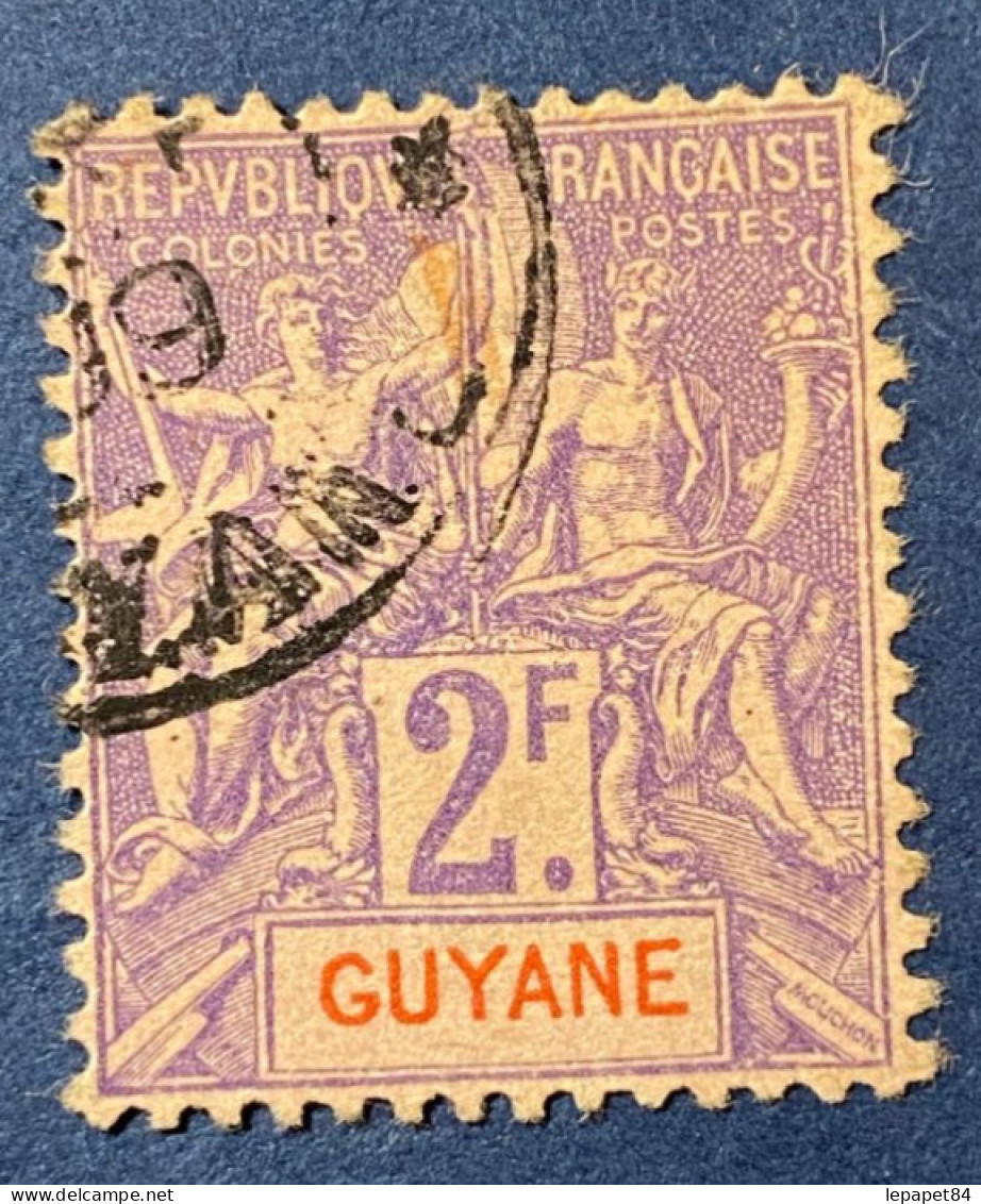 Guyane YT N° 48 - Usati