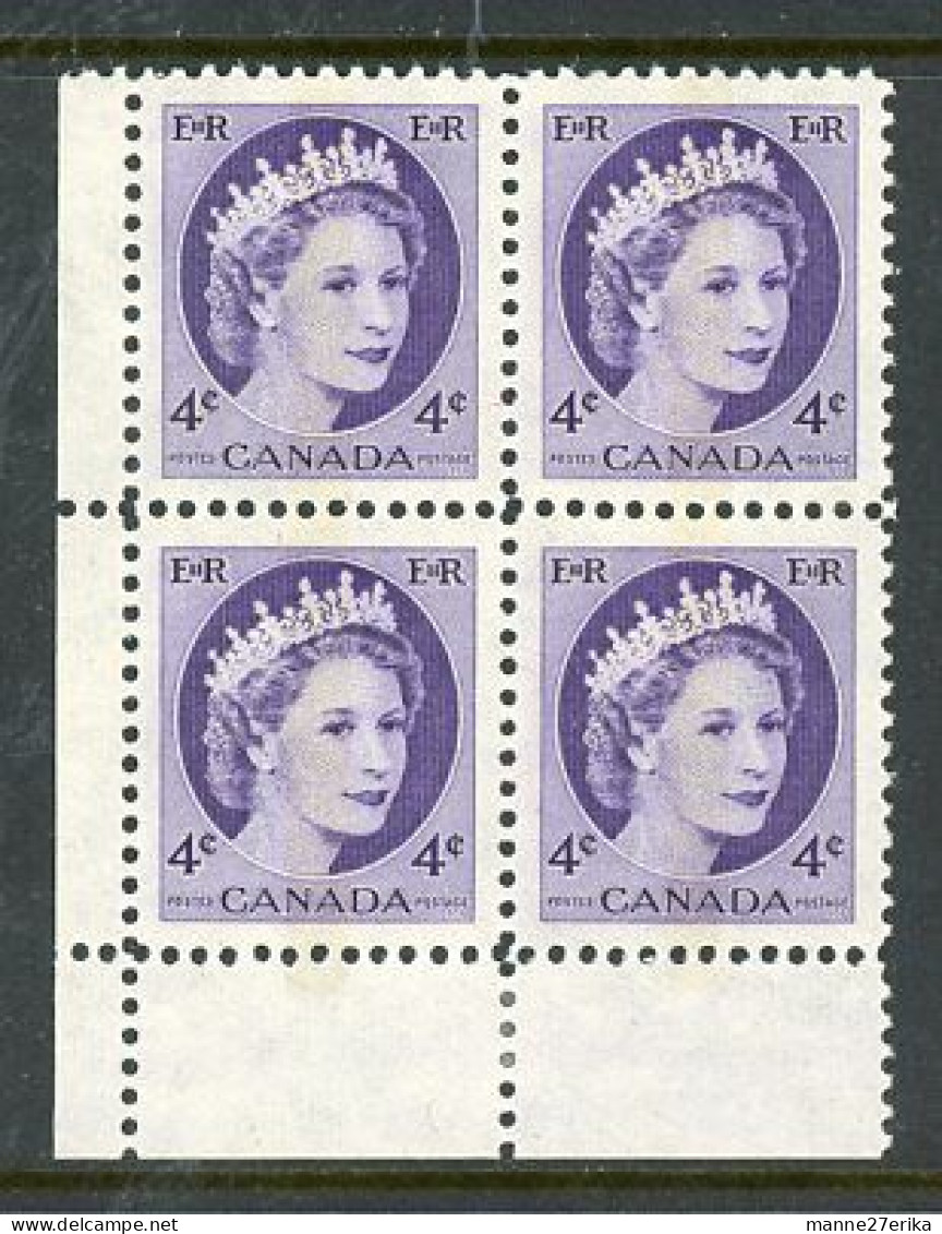 Canada MNH 1954 "Wilding Portrait" - Neufs