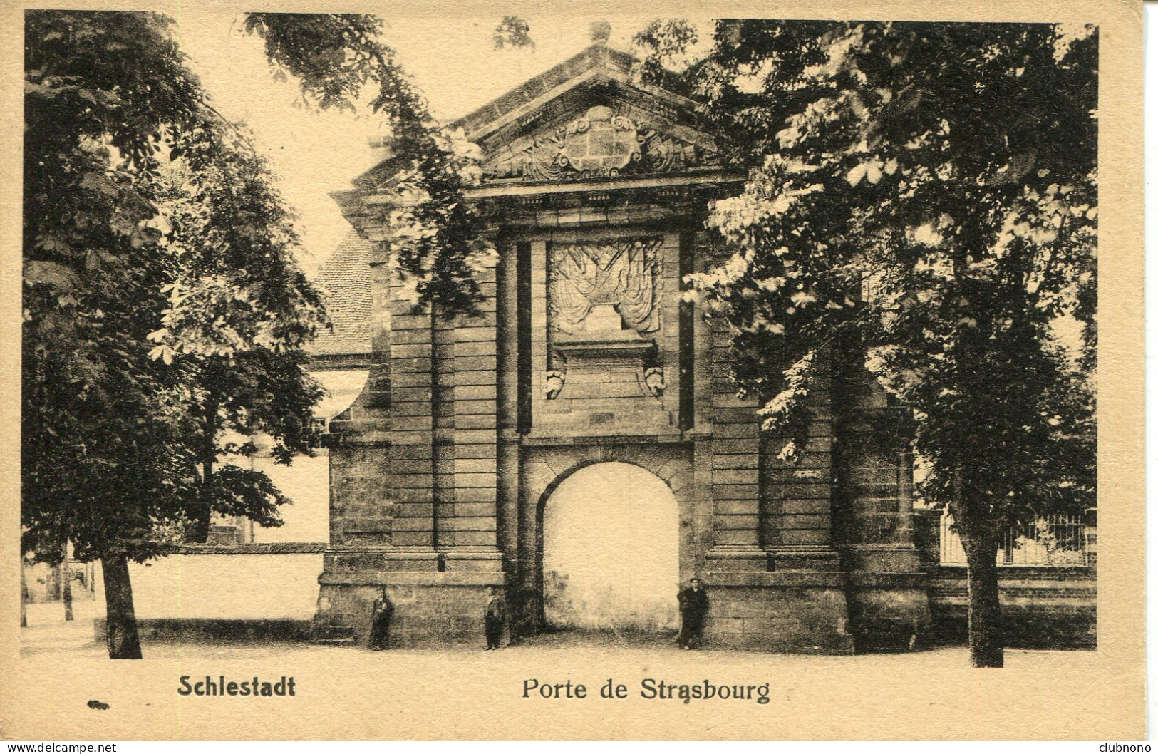 CPA - SELESTAT (SCHLESTADT) - PORTE DE STRASBOURG - Selestat