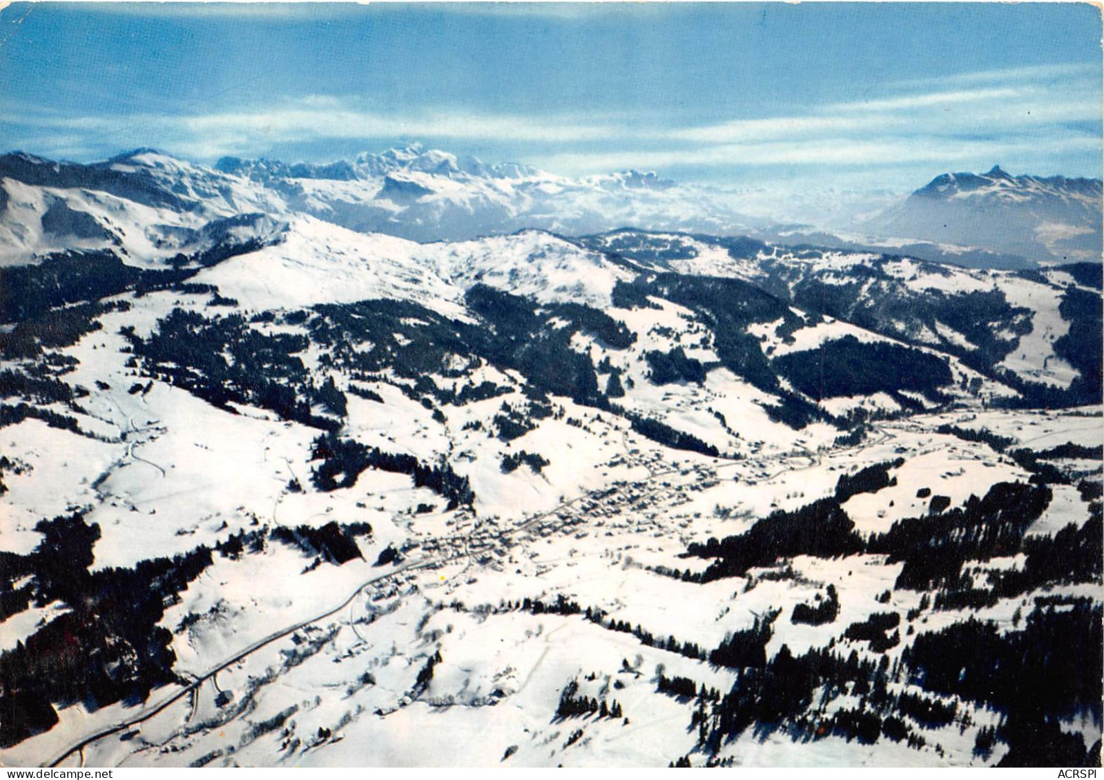 LES GETS Alt 1172m Vue Generale Aerienne 37(scan Recto-verso) MA609 - Les Gets