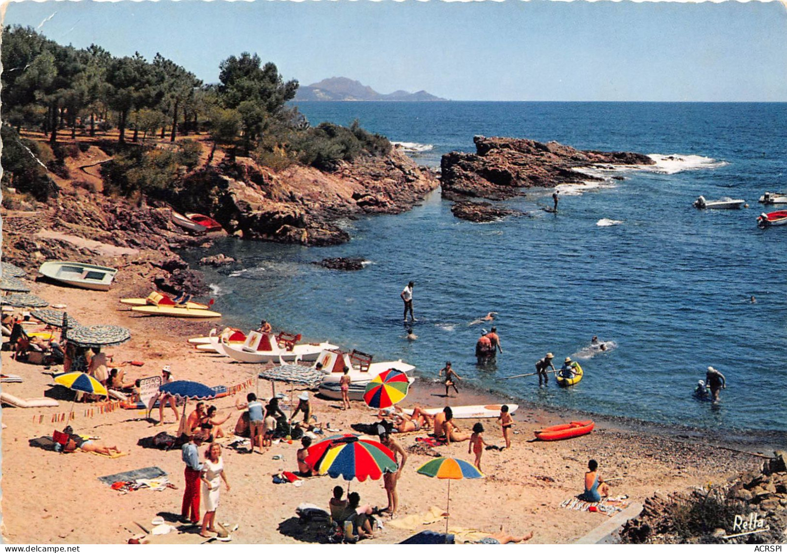 LES CALANQUES DES ISSAMBRES Une Plage 6(scan Recto-verso) MA607 - Les Issambres