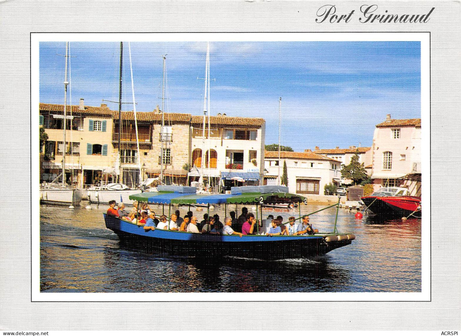 PORT GRIMAUD Cite Lacustre 24(scan Recto-verso) MA607 - Port Grimaud