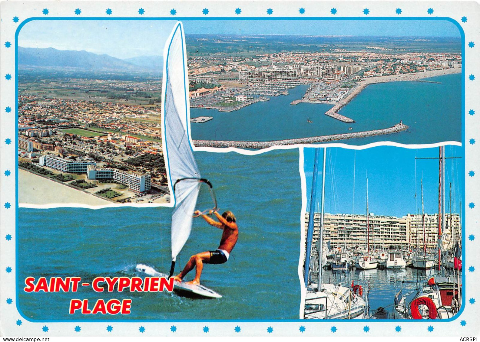 SAINT CYPRIEN PLAGE Souvenir 20(scan Recto-verso) MA606 - Saint Cyprien