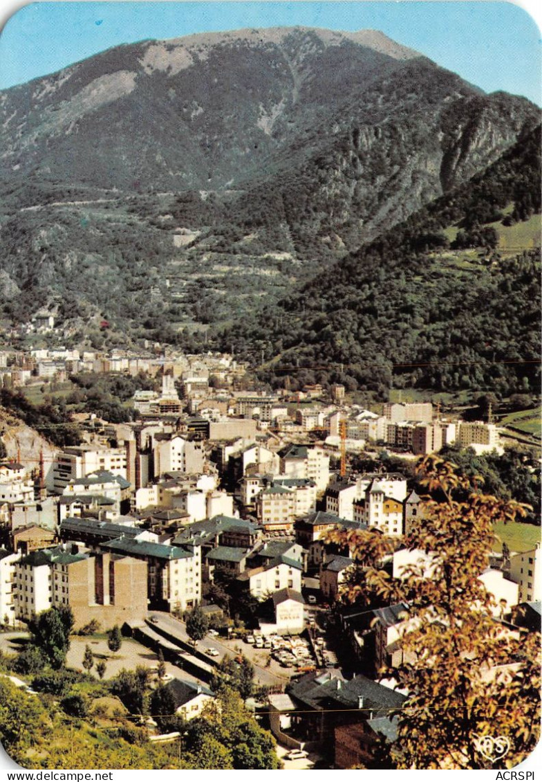 VALLS D ANDORRA Andorra La Vella Capitale Des Vallees Altitude 1029m Au Fond Les Escaldes 13(scan Recto-verso) MA603 - Andorra
