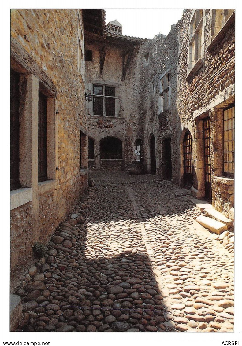 Cite Medievale De PEROUGES Rue Des Princes Maison Des Princes De Savoie 7(scan Recto-verso) MA601 - Pérouges
