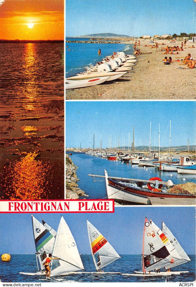 FRONTIGNAN PLAGE Souvenirs 6(scan Recto-verso) MA624 - Frontignan