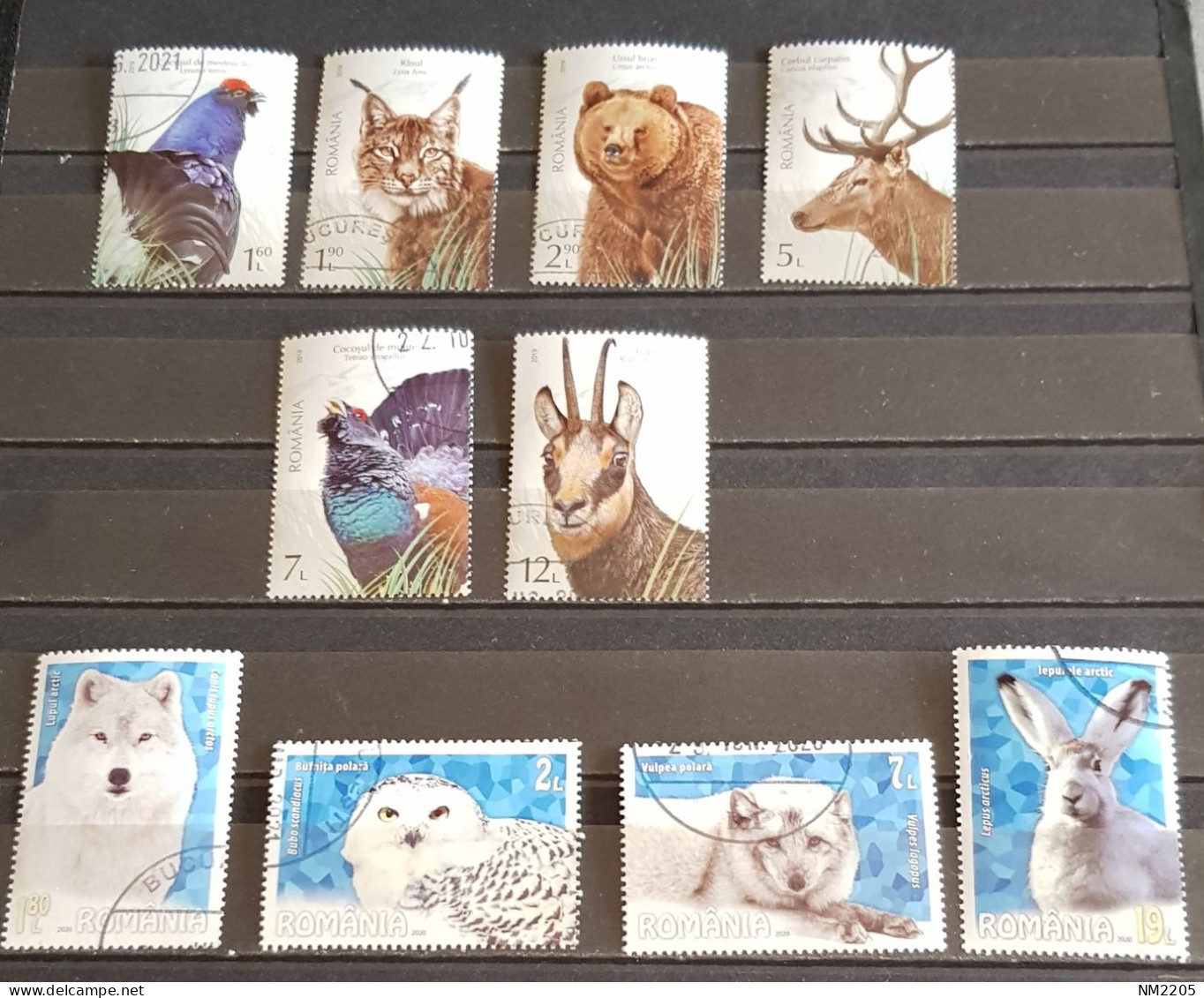 ROMANIA BIRDS &BEARS&WILD ANIMALS 6 SETS CTO- USED - Usati