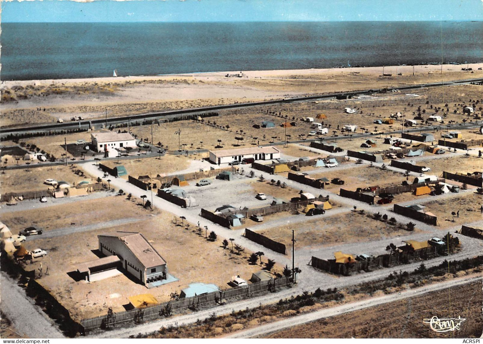 ST CYPRIEN PLAGE Vue Panoramique Des Campings 17(scan Recto-verso) MA620 - Saint Cyprien