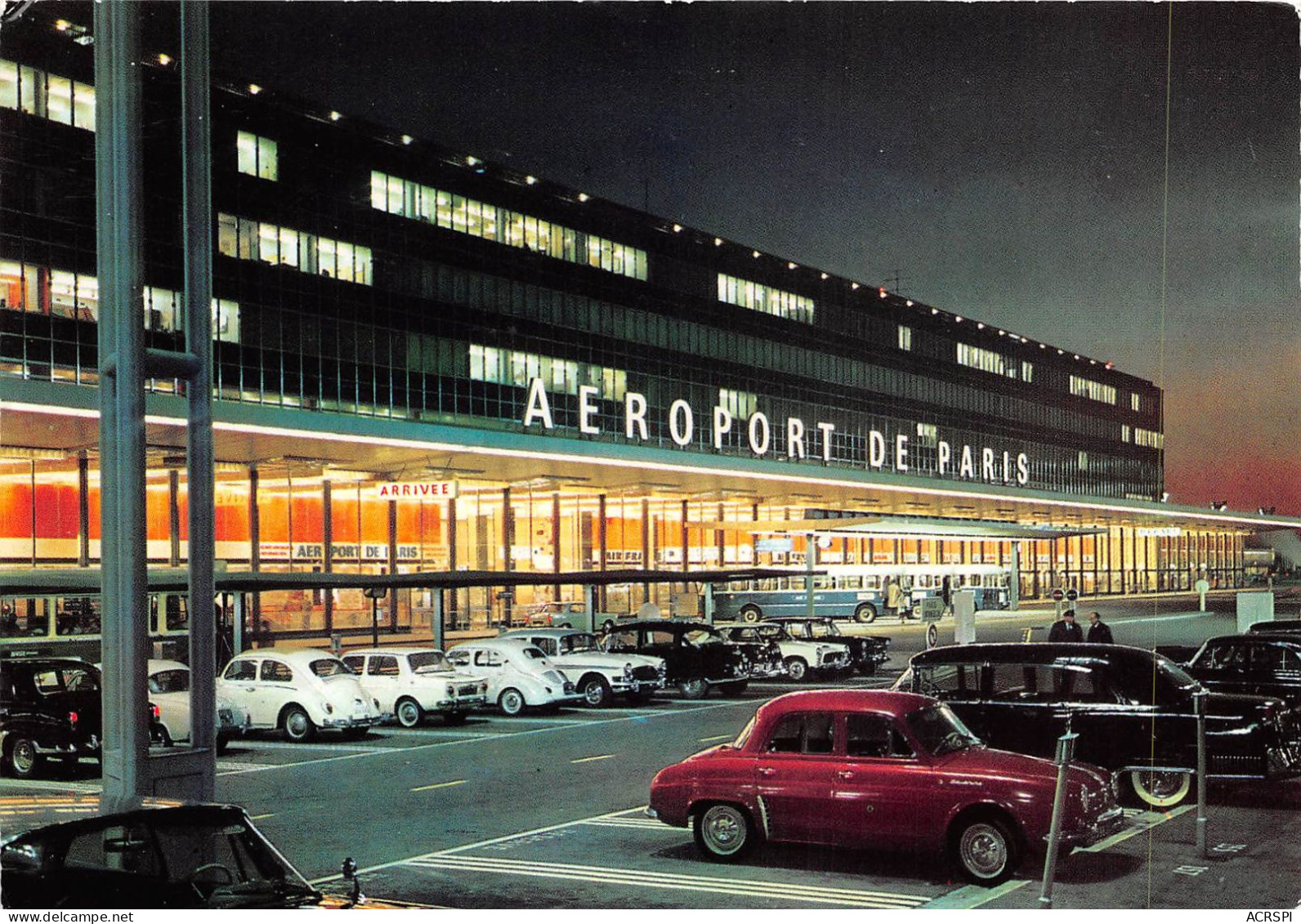 AEROPORT DE PARIS ORLY L Entree De L Aerogare 14(scan Recto-verso) MA620 - Paris Airports