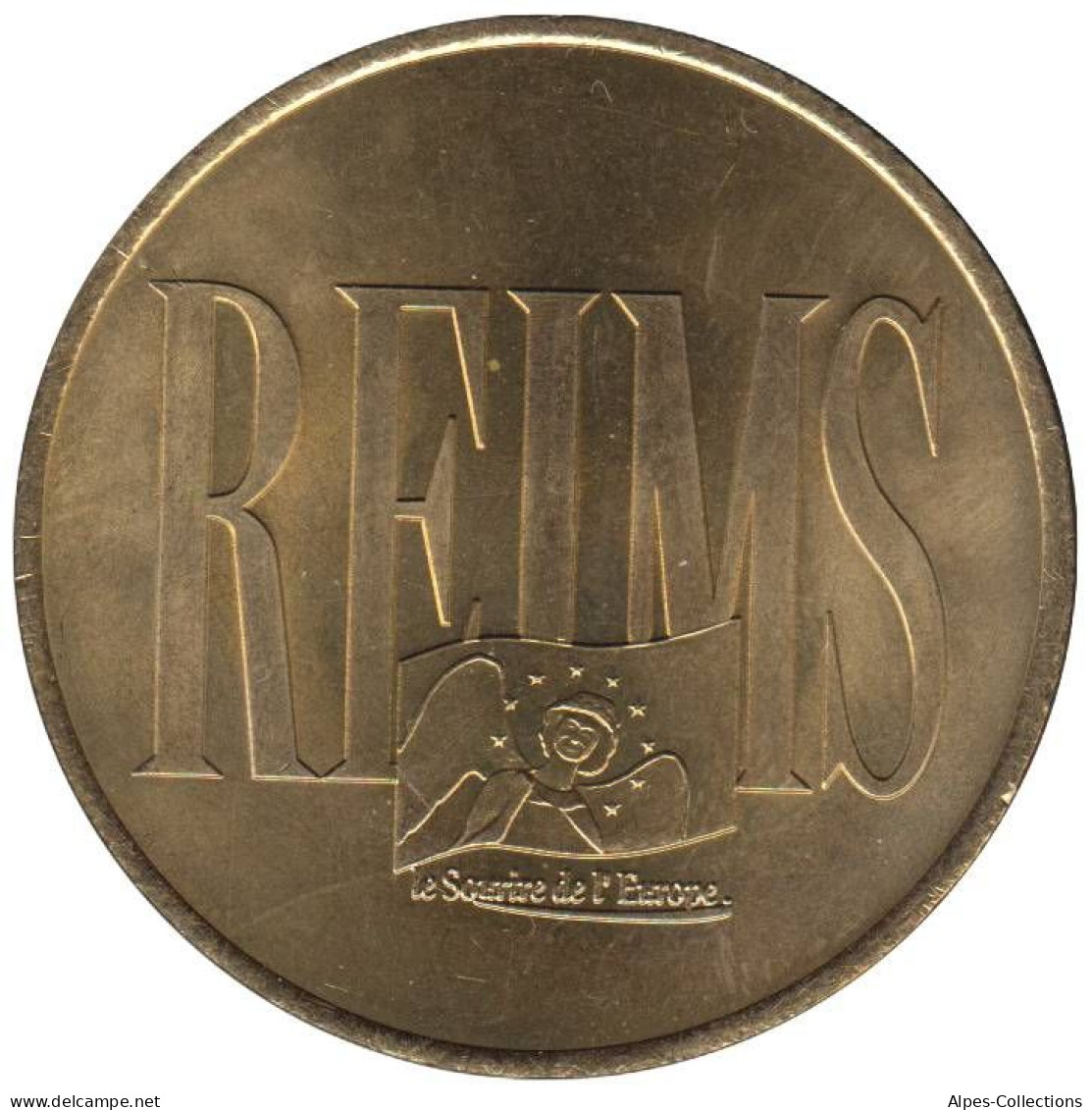 REIMS - EU0010.1 - 1 EURO DES VILLES -  Réf: T545 - 1998 - Euro Der Städte