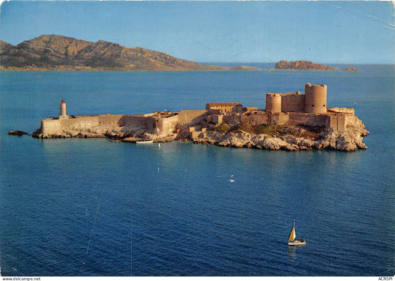 MARSEILLE Le Chateau D If Monument Historique Construit En 1524 Sur Ordre De Francois 1er 20(scan Recto-verso) MA640 - Castello Di If, Isole ...