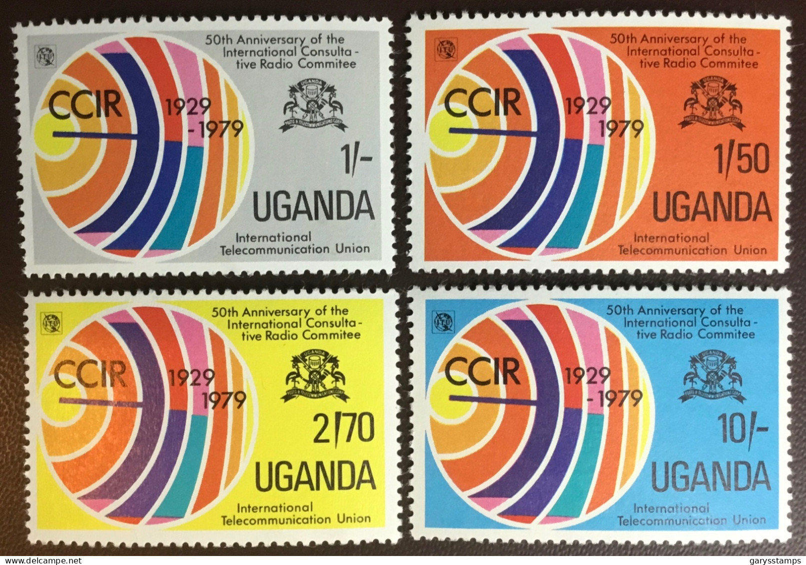 Uganda 1979 CCIR Anniversary MNH - Uganda (1962-...)